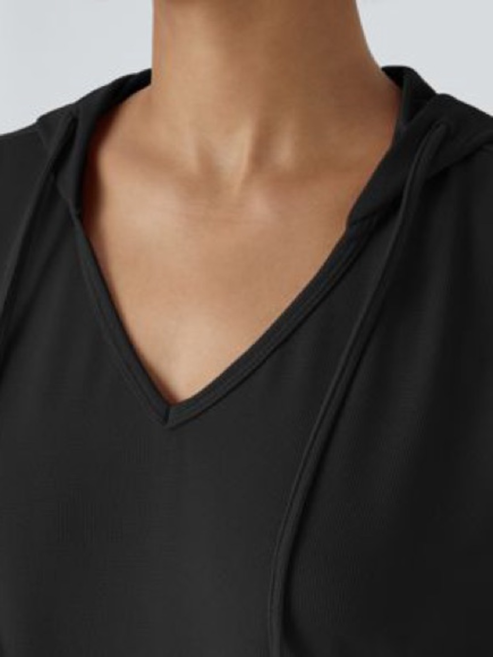 HALARA Navy V-Neck Long Sleeve Tunic Dress - Picture 5 of 9